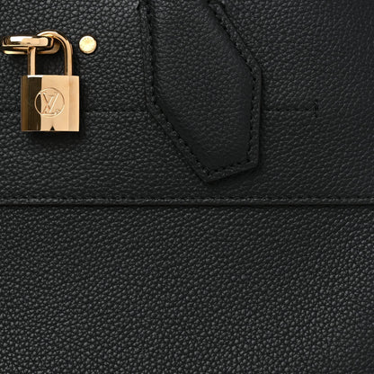 Louis Vuitton Taurillon City Steamer MM Black 6 of 9