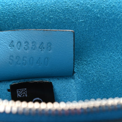 Gucci GG Supreme Monogram Medium Dionysus Shoulder Bag Blue 8 of 14