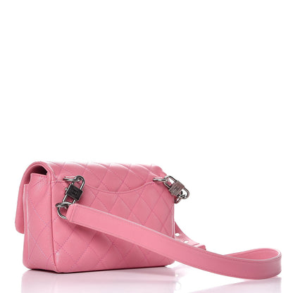 Chanel Shiny Goatskin Quilted Small Flap Pink 3 of 7