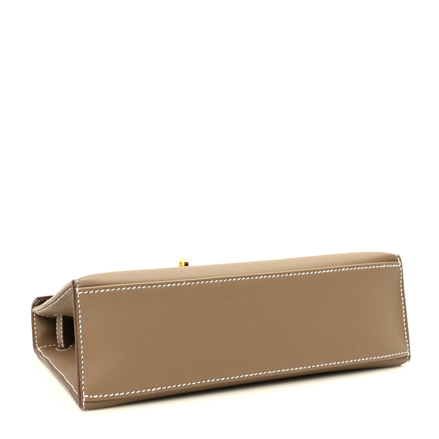 Hermes Swift Kelly Pochette Clutch Etoupe 4 of 10