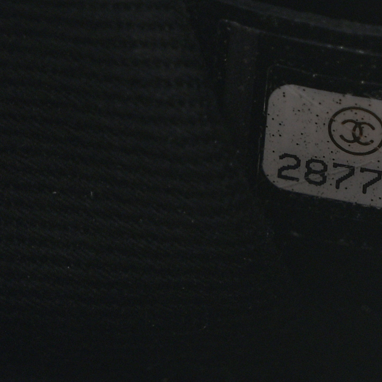 Caviar Chevron Quilted Small Coco Handle Flap Dark Grey