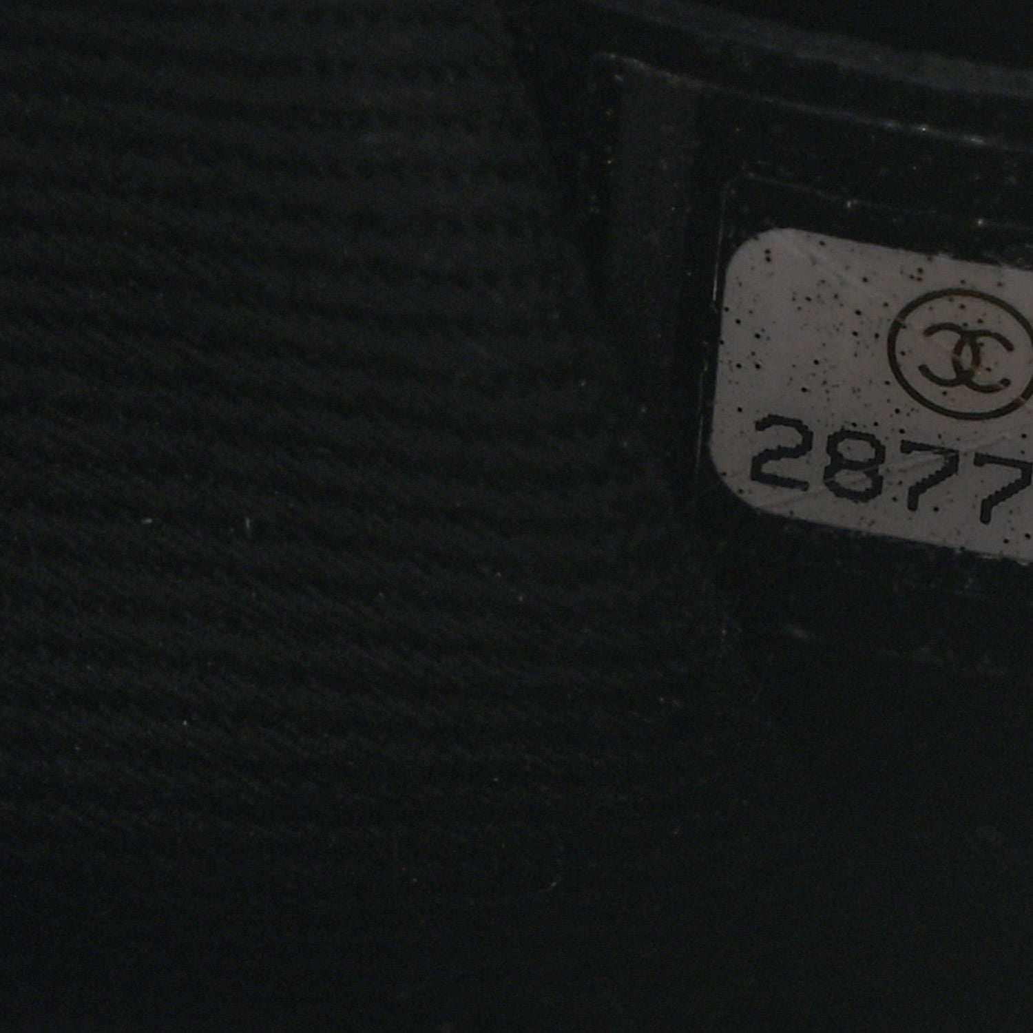 Chanel Caviar Chevron Quilted Small Coco Handle Flap Dark Grey 7 of 10