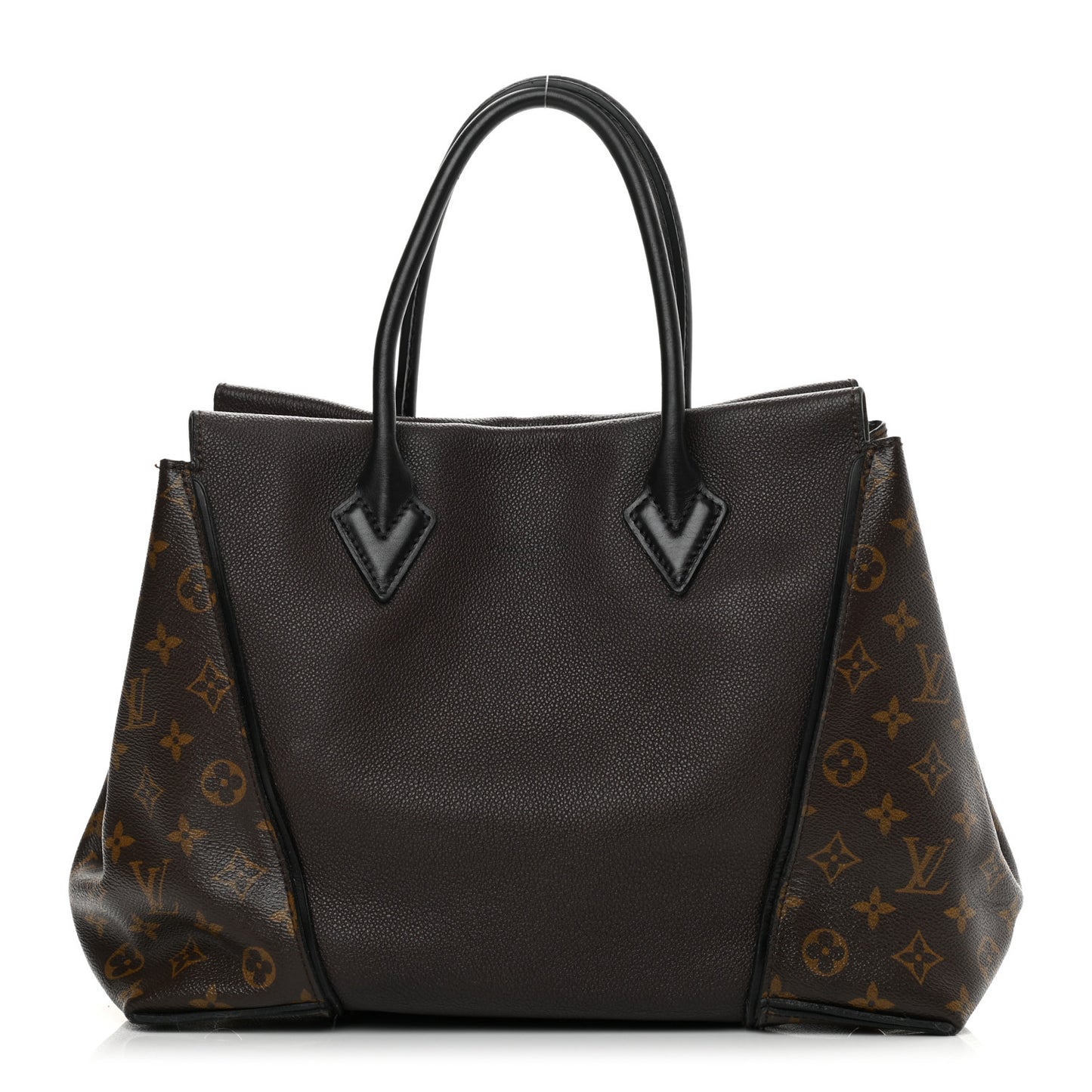Veau Cachemire Monogram Tote W PM Chocolate
