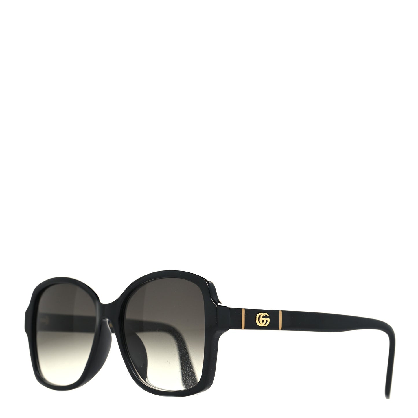Acetate Square Sunglasses GG0765SA Black