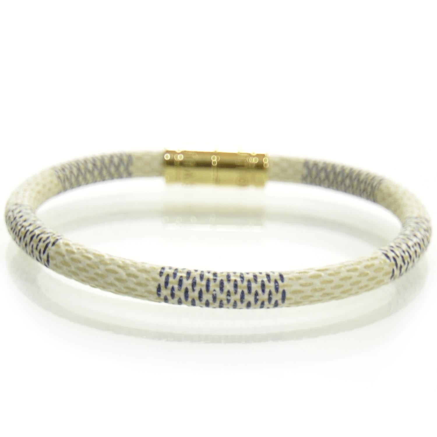 Louis Vuitton Damier Azur Keep It Bracelet 1 of 4