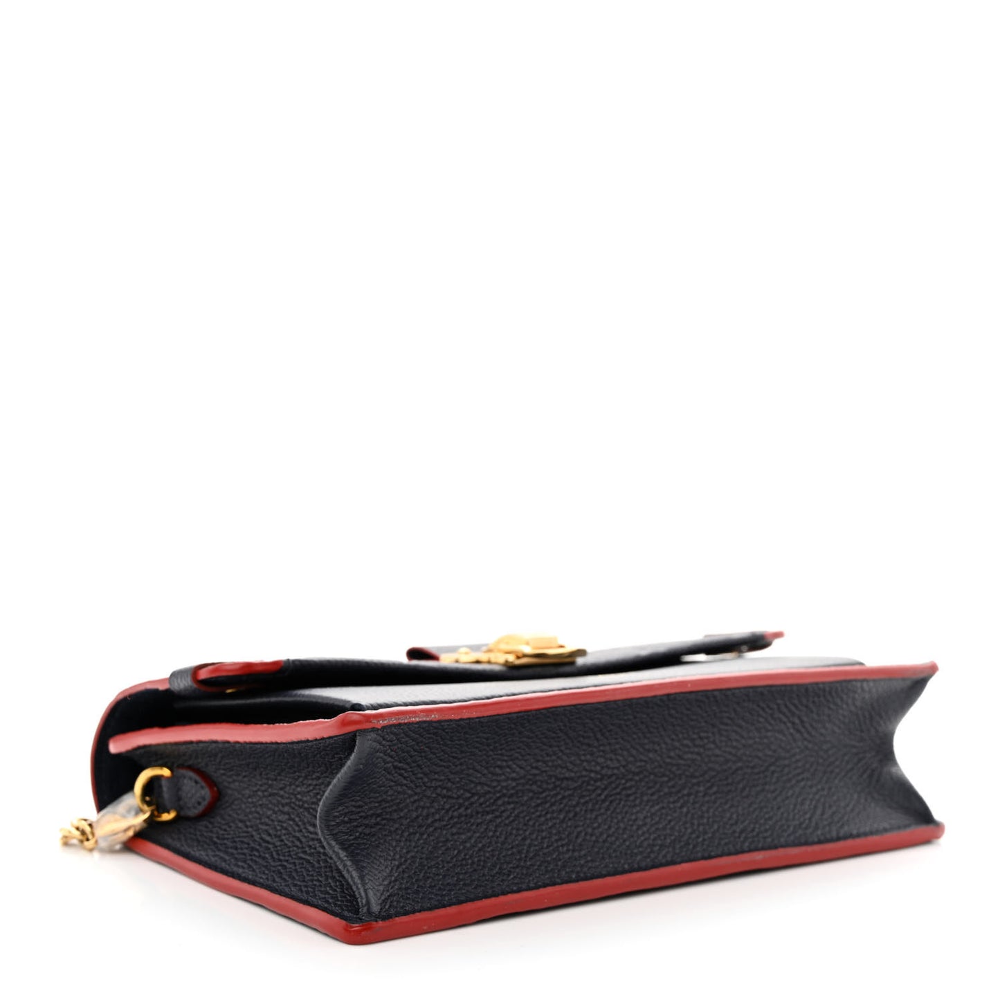 Empreinte Vavin Chain Wallet Marine Rouge