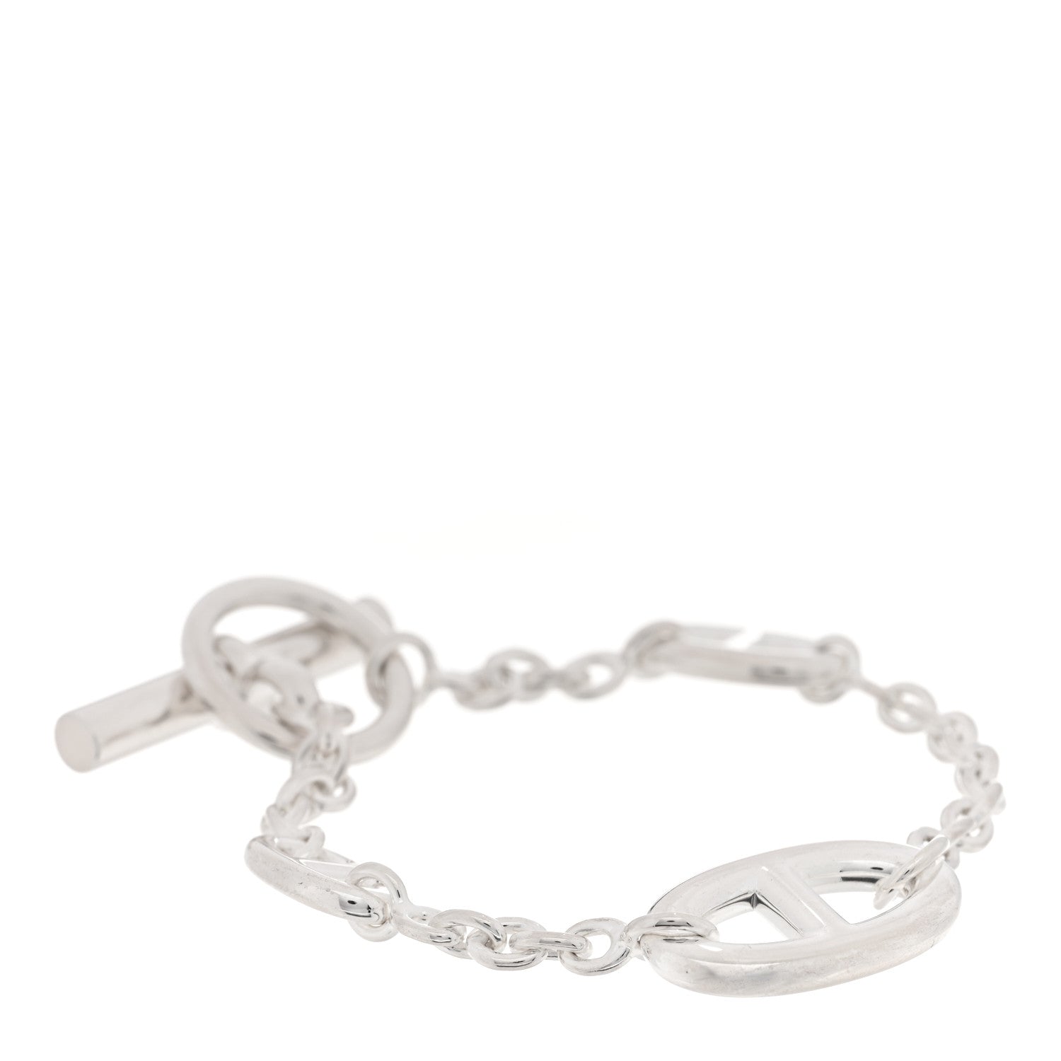 Hermes Sterling Silver Farandole Bracelet ST 1 of 3