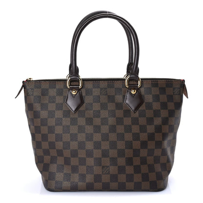 Louis Vuitton Damier Ebene Saleya PM Brown 1 of 7