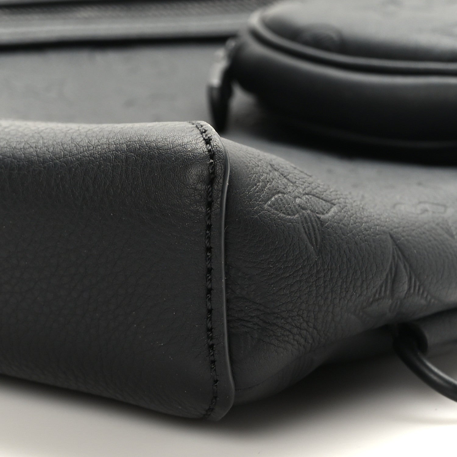 Louis Vuitton Calfskin Shadow Monogram Duo Slingbag Black 10 of 10