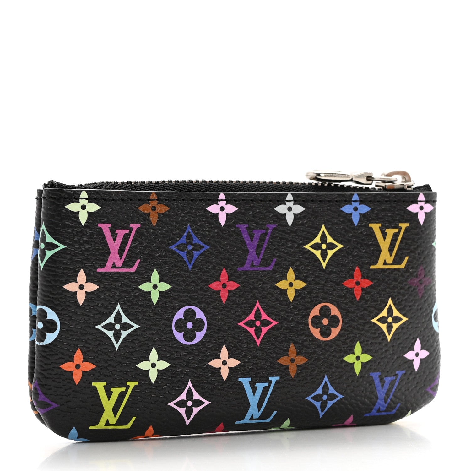 Louis Vuitton LV X TM Monogram Multicolor Key Pouch Black 3 of 8