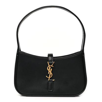 Saint Laurent Smooth Calfskin Le 5 A 7 Mini Hobo Black 1 of 7