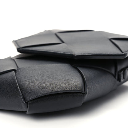 Bottega Veneta Calfskin Intreccio Diago Phone Pouch Black Pinecone Black Pinecone 8 of 9