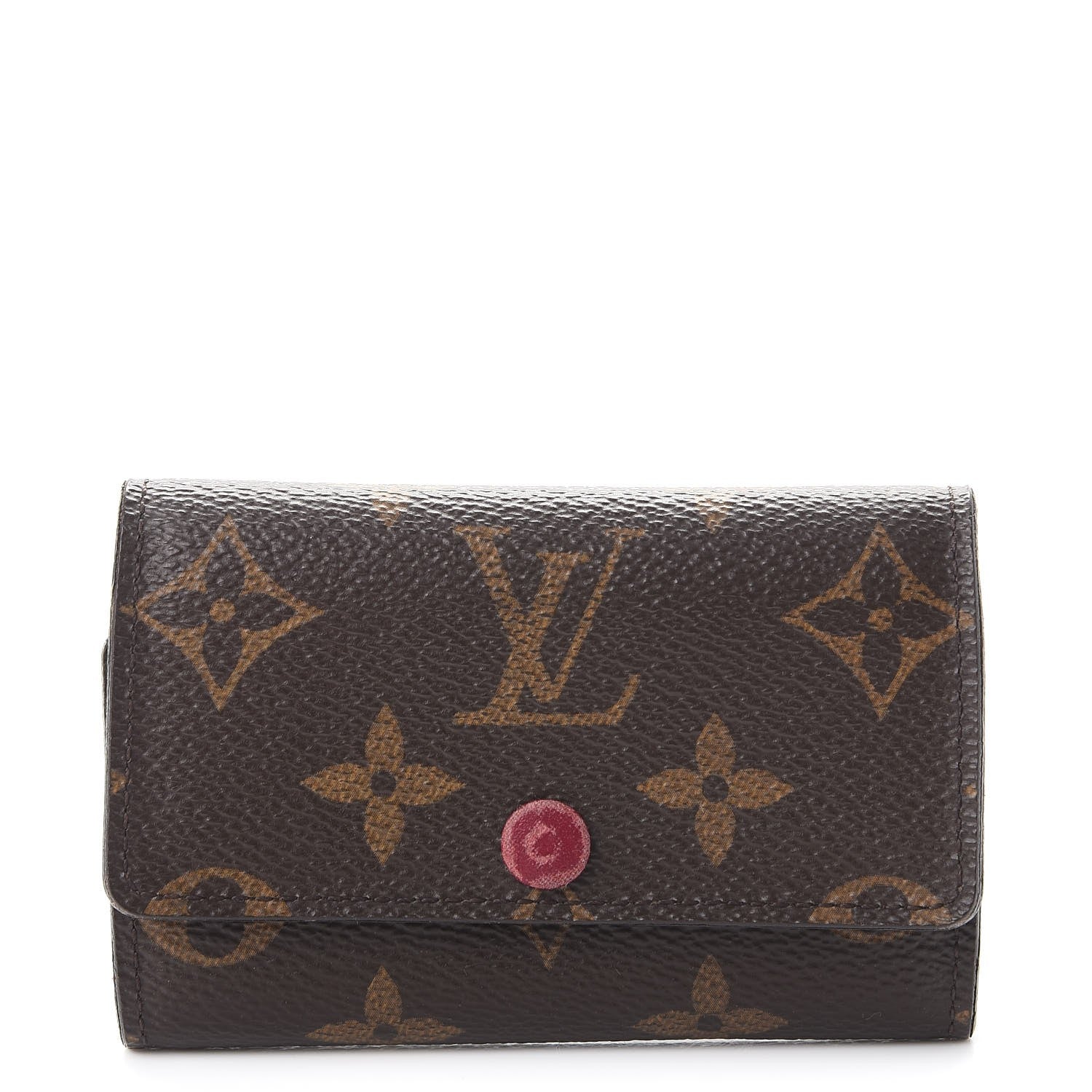 Louis Vuitton Monogram 6 Key Multicles Holder Fuchsia 1 of 19