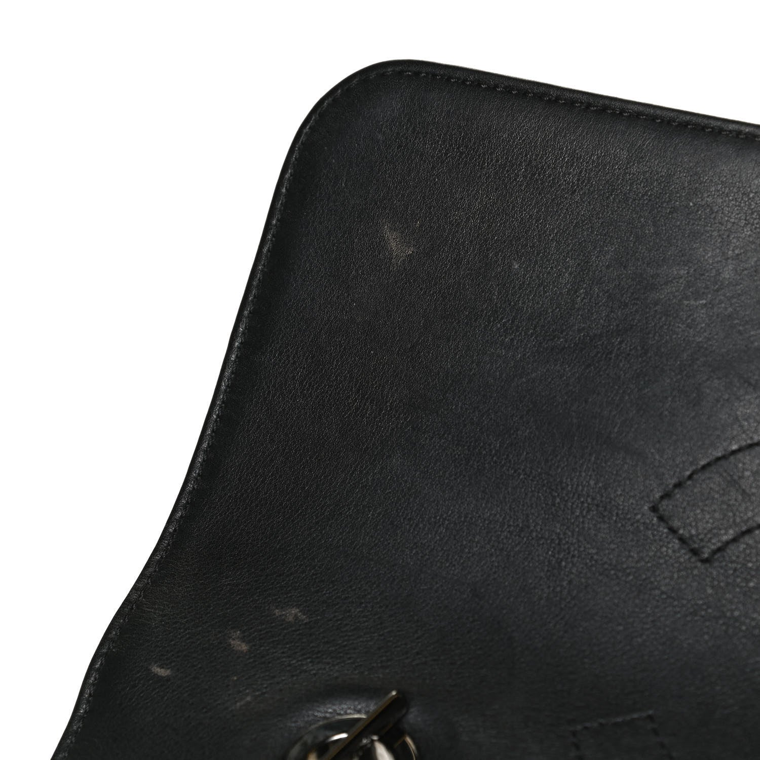 Chanel Calfskin Medium Trendy CC Dual Handle Flap Bag Black 13 of 13