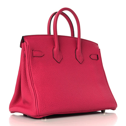 Hermes Togo Birkin 25 Rose Mexico 3 of 12
