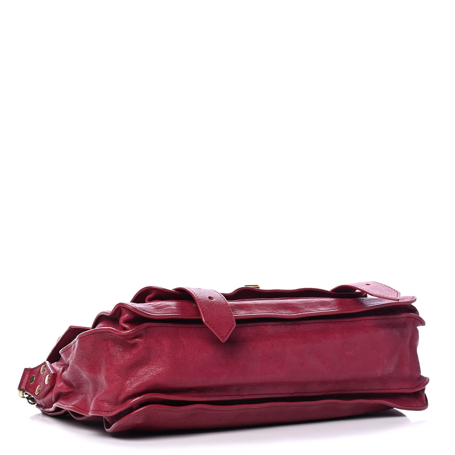 Proenza Schouler Lambskin Medium PS1 Satchel Chianti 3 of 6