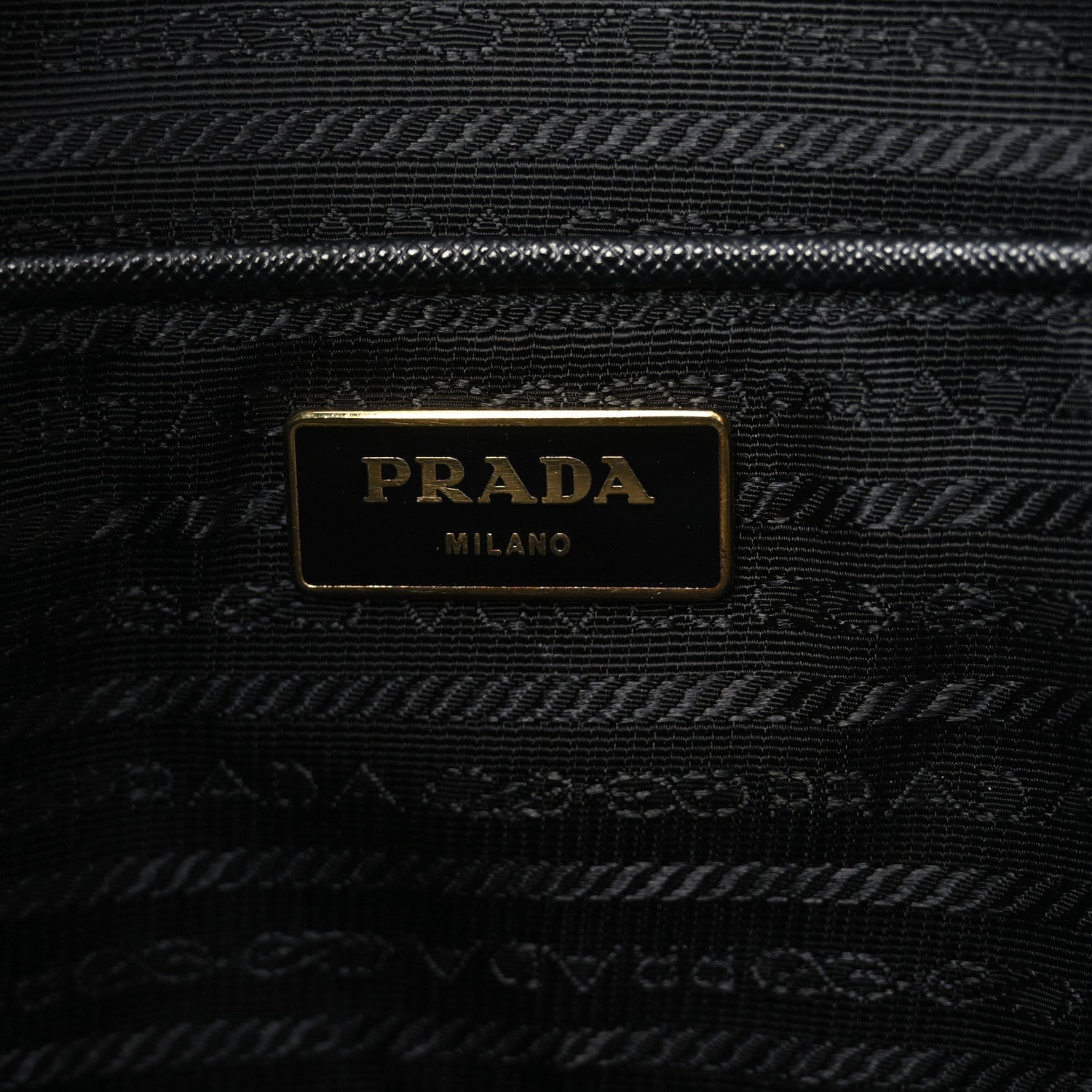 Prada Saffiano Lux Large Galleria Double Zip Tote Black 6 of 7