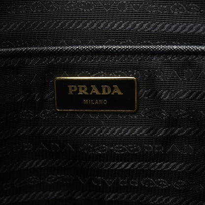Prada Saffiano Lux Large Galleria Double Zip Tote Black 6 of 7