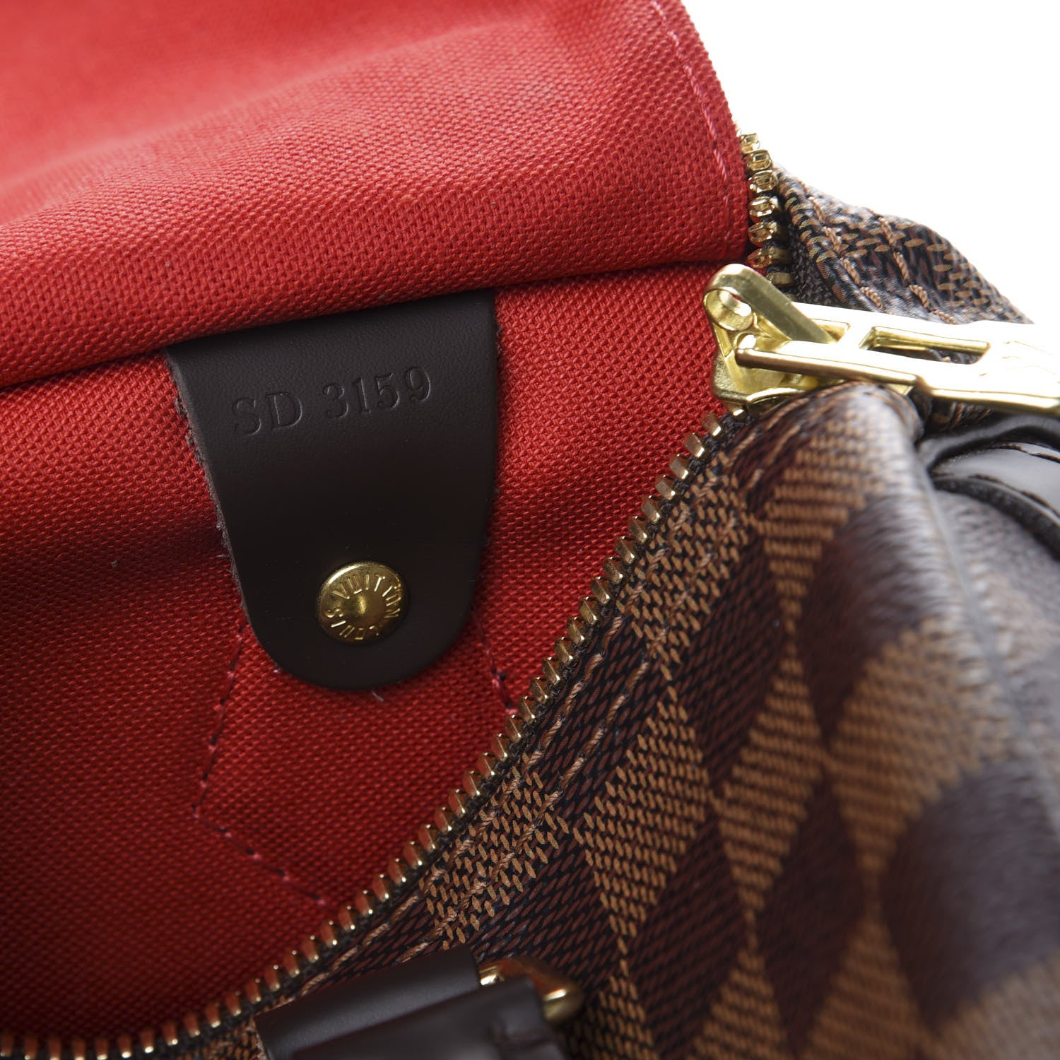 Louis Vuitton Damier Ebene Speedy Bandouliere 25 7 of 11