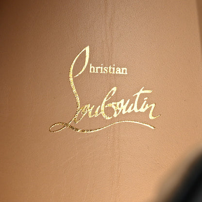 Christian Louboutin Calfskin Mens Fique A Vontade Mid Cut Sneakers 43 Black 8 of 9