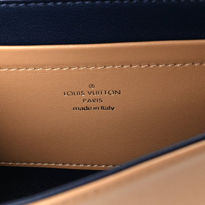 Louis Vuitton Lambskin Embossed Monogram Pochette Coussin Camel 5 of 8