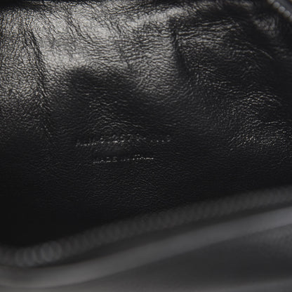 Saint Laurent Grain De Poudre Matelasse Monogram Mini Lou Camera Bag Black 7 of 10