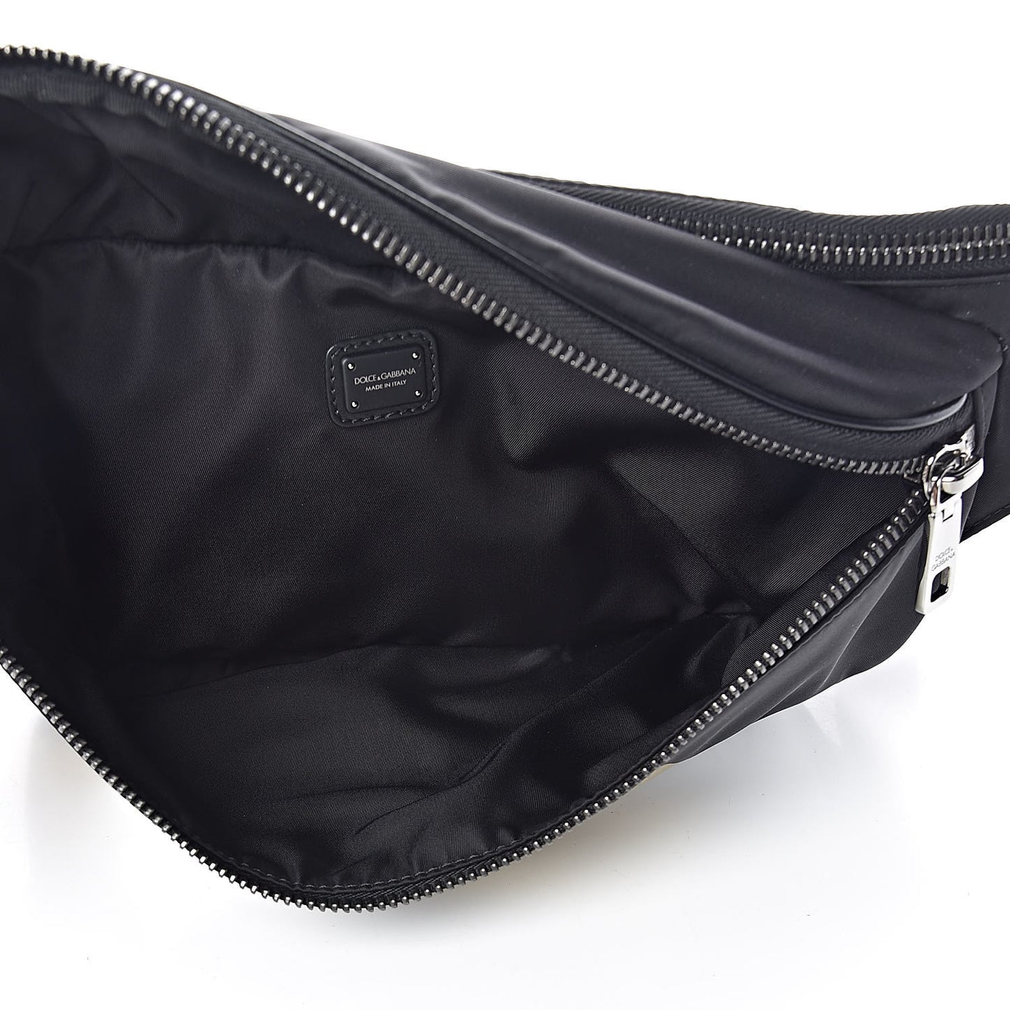 Nylon Logo Belt Bag Black Multicolor