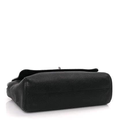 Mulberry Small Classic Grain Calfskin Medium Lily Black 3 of 8