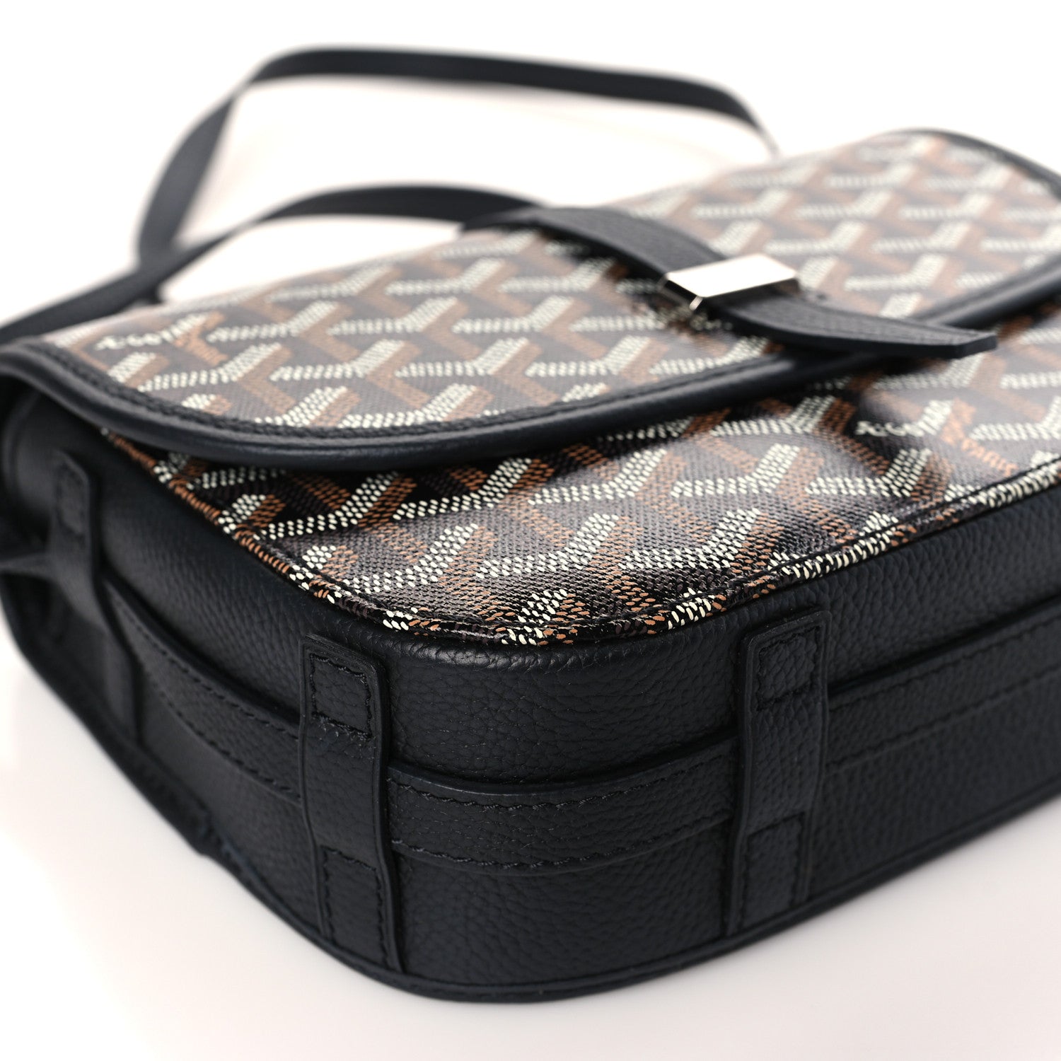 Goyard Goyardine Belvedere II PM Messenger Bag Black 7 of 8