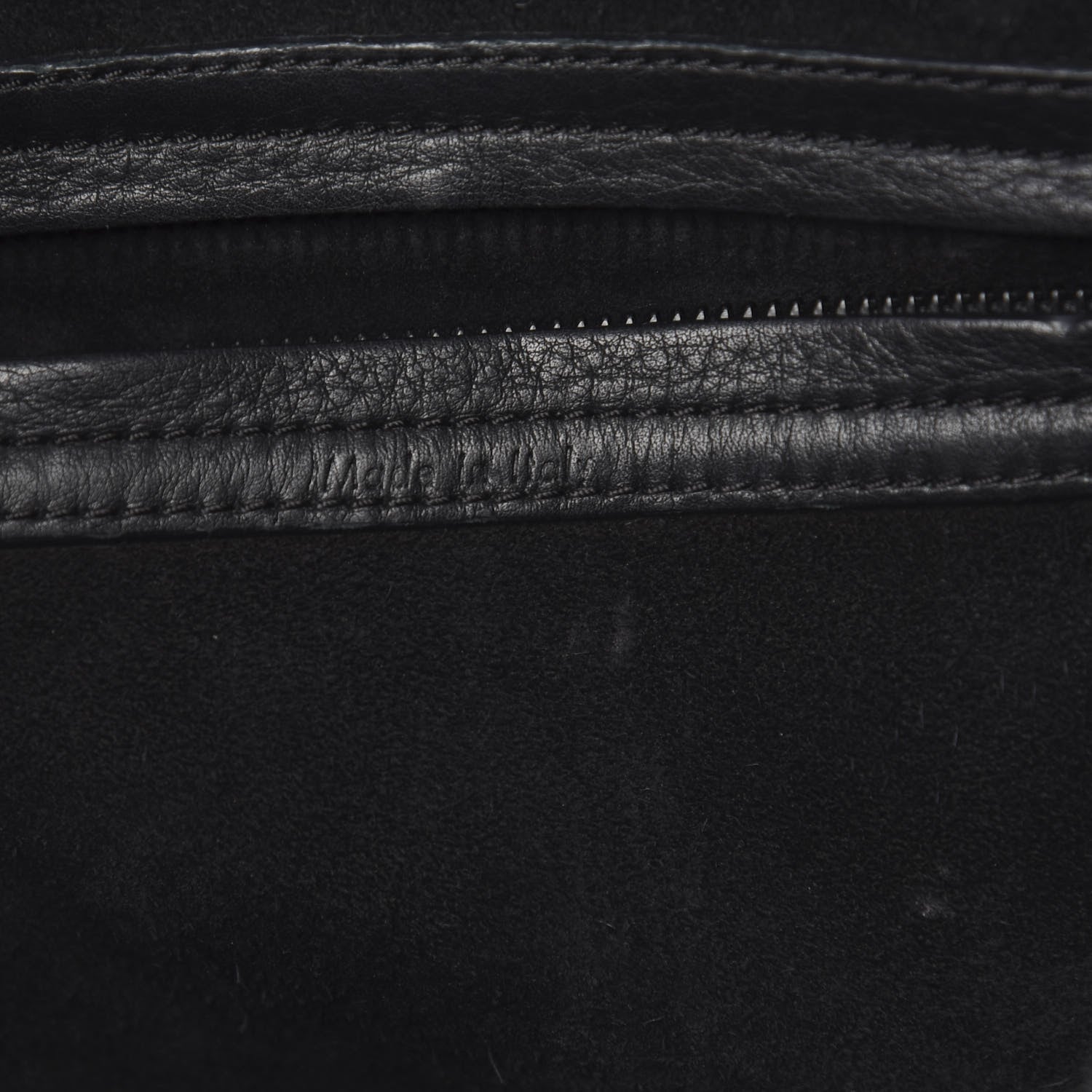 Celine Supple Calfskin Medium Phantom Luggage Black 7 of 18