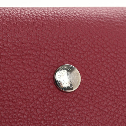 Hermes Togo Ulysse MM Notebook Cover Rouge Grenat 7 of 7