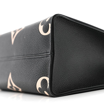 Louis Vuitton Empreinte Monogram Giant Onthego PM Black Beige 10 of 12