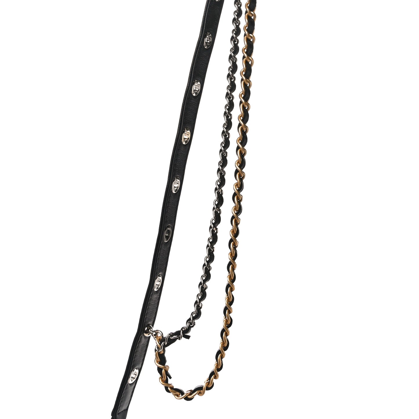Goatskin Quilted Quilted Like A Wallet Wallet On Chain WOC Black