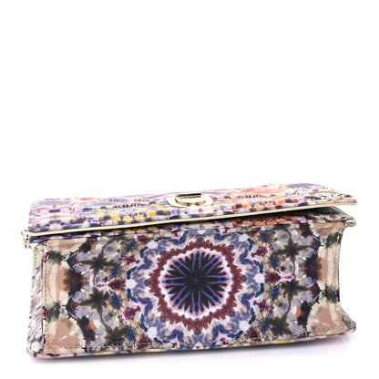 Christian Dior Calfskin Printed Small KaleiDiorscopic Diorama Flap Bag  Latte Multicolor 3 of 8