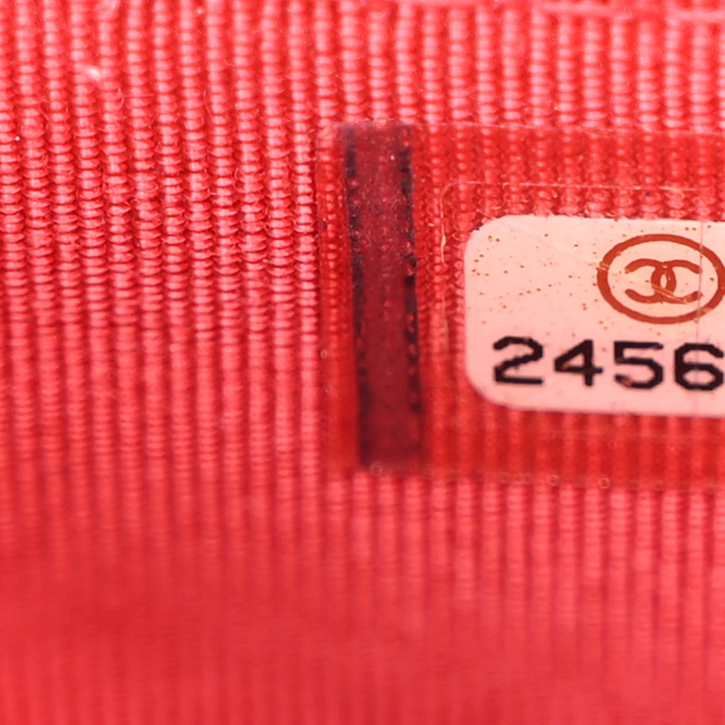 Caviar Quilted Wallet on Chain WOC Coral