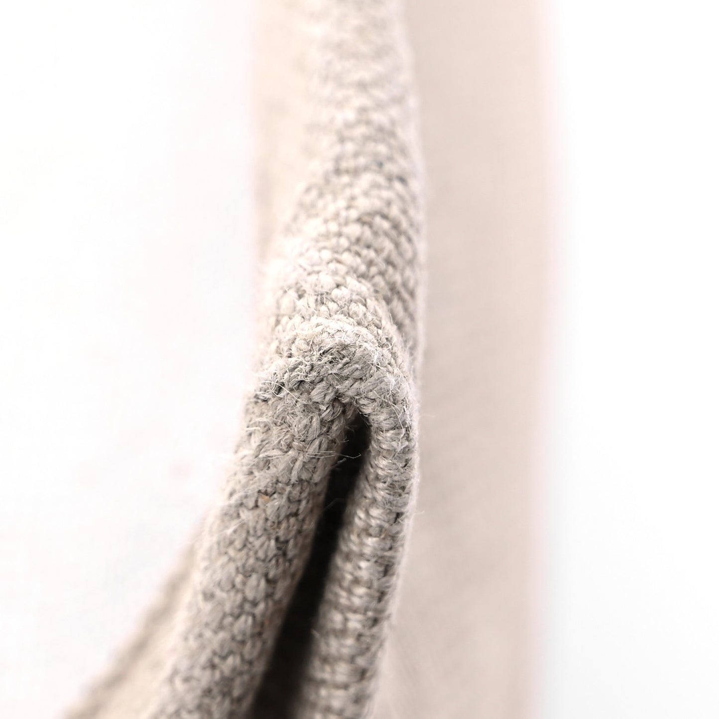 Linen Calfskin Rive Gauche Tote Optic White