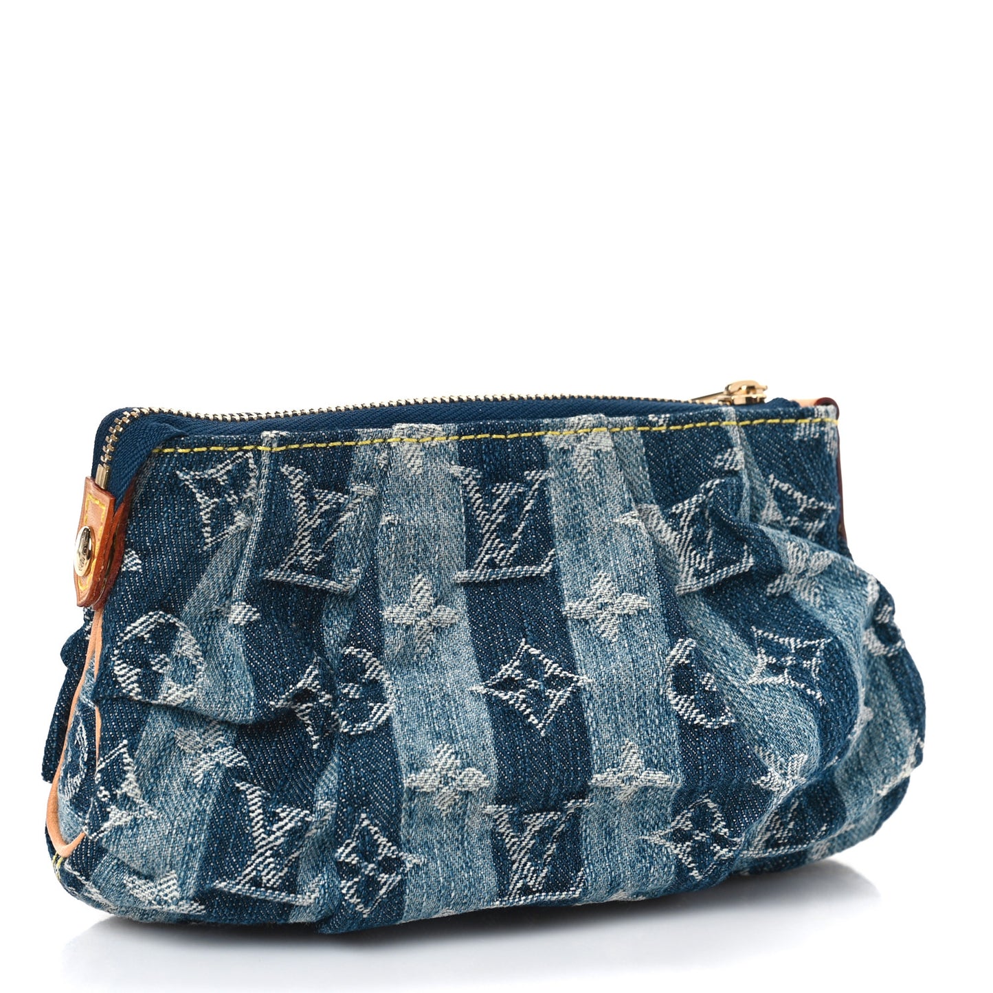 Denim Raye Trousse Cosmetic Pouch