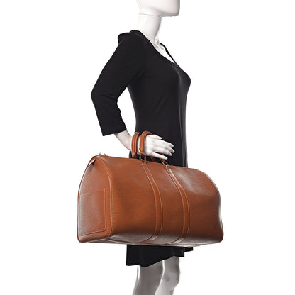 Louis Vuitton Epi Keepall 45 Cipango 2 of 17