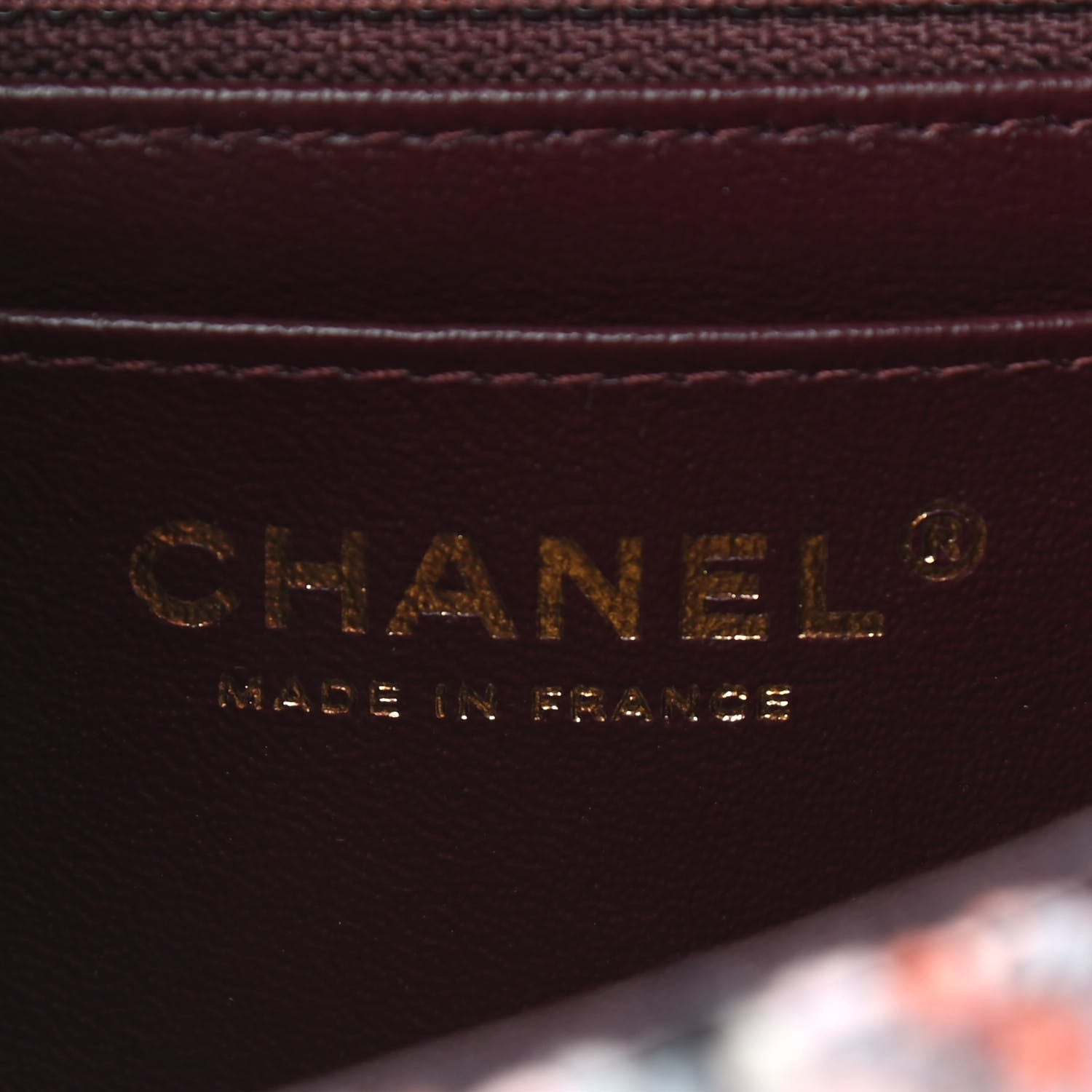 Chanel Tweed Quilted Mini Rectangular Flap Red Multicolor 6 of 9