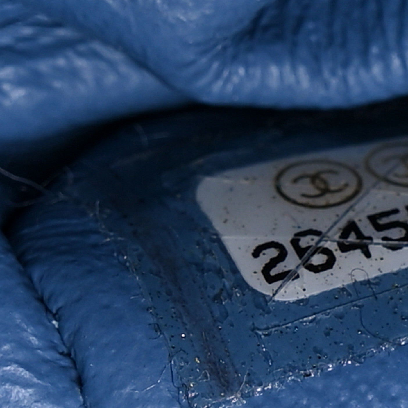 Chanel Denim Braided Medium Flap Bag Light Blue 7 of 10