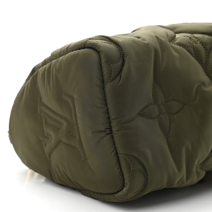 Louis Vuitton Econyl Mini Monogram Pillow Speedy Bandouliere 25 Khaki 8 of 9