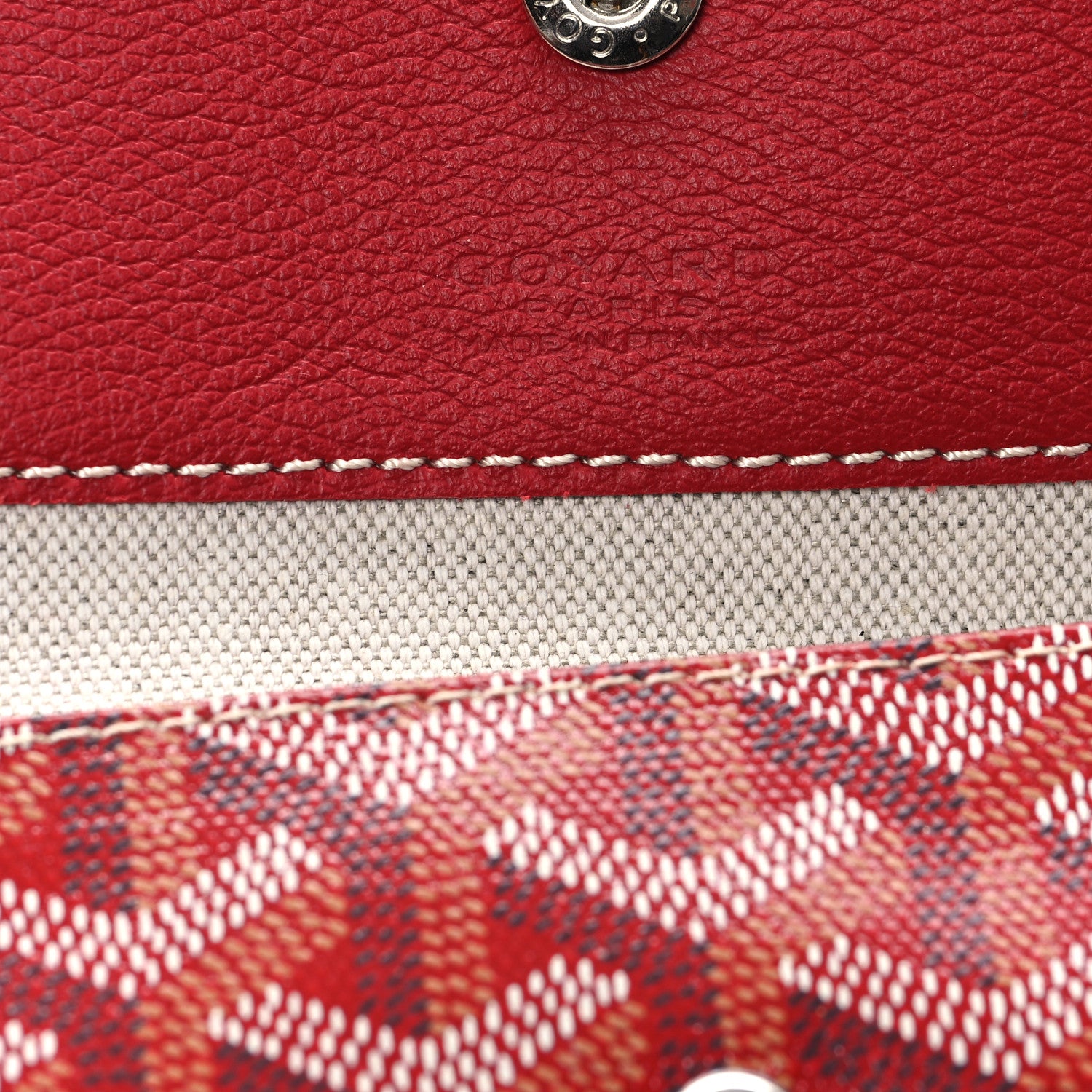 Goyard Goyardine Saint Louis PM Red 7 of 13