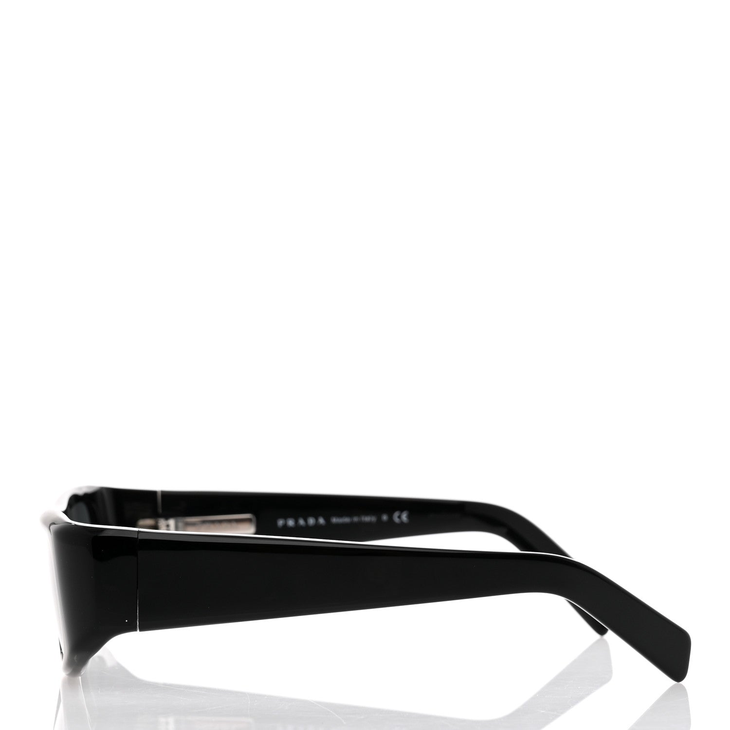 Prada Acetate Sunglasses SPR 20W Black 3 of 7