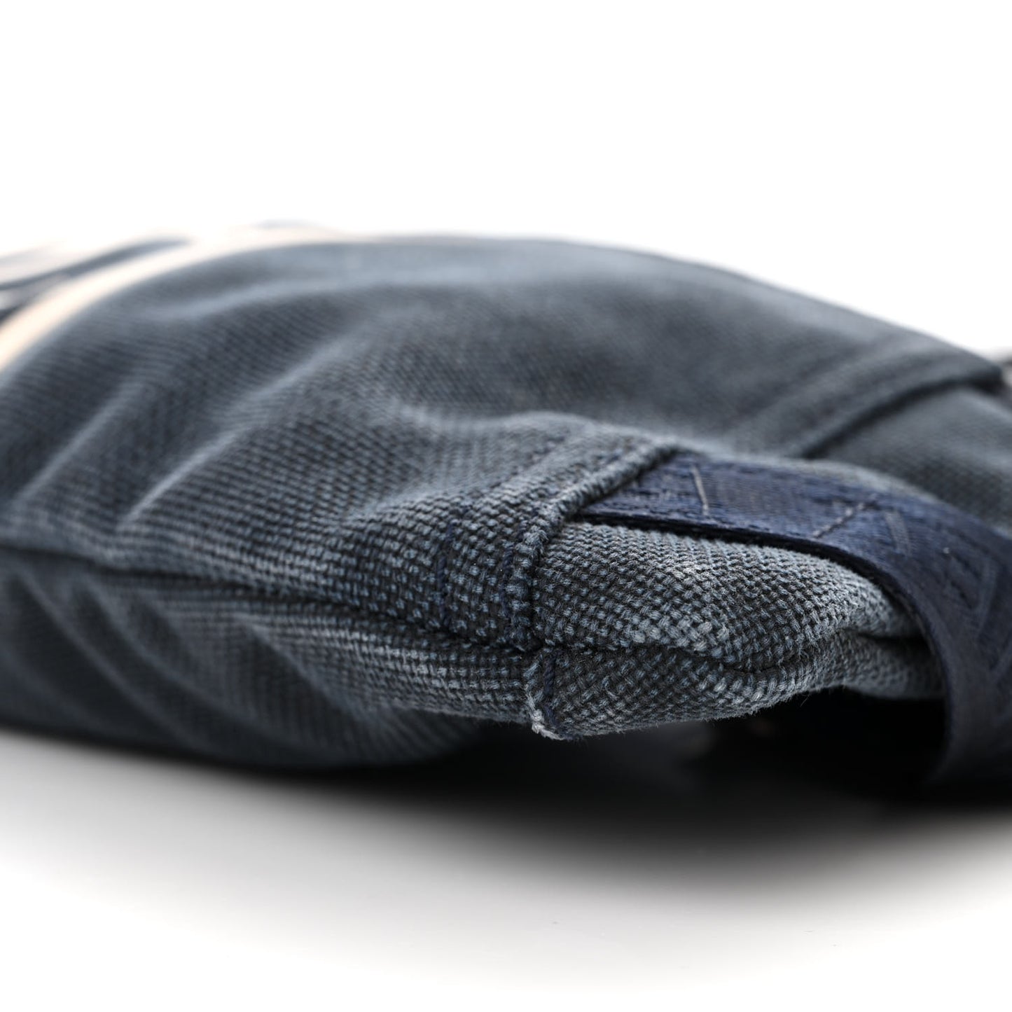 Canvas Sport Logo Waist Belt Bag Navy