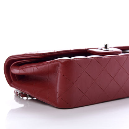 Chanel Lambskin Quilted Medium Double Flap Red 9 of 11