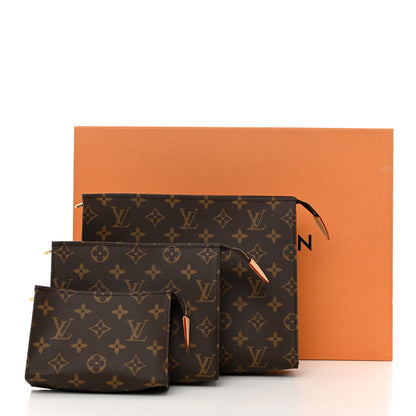 Louis Vuitton Monogram Trio Toilet Pouch 12 of 12