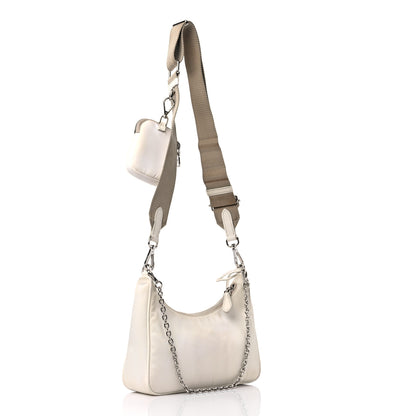 Prada Nylon Re-Edition 2005 Shoulder Bag Cornflower 3 of 17