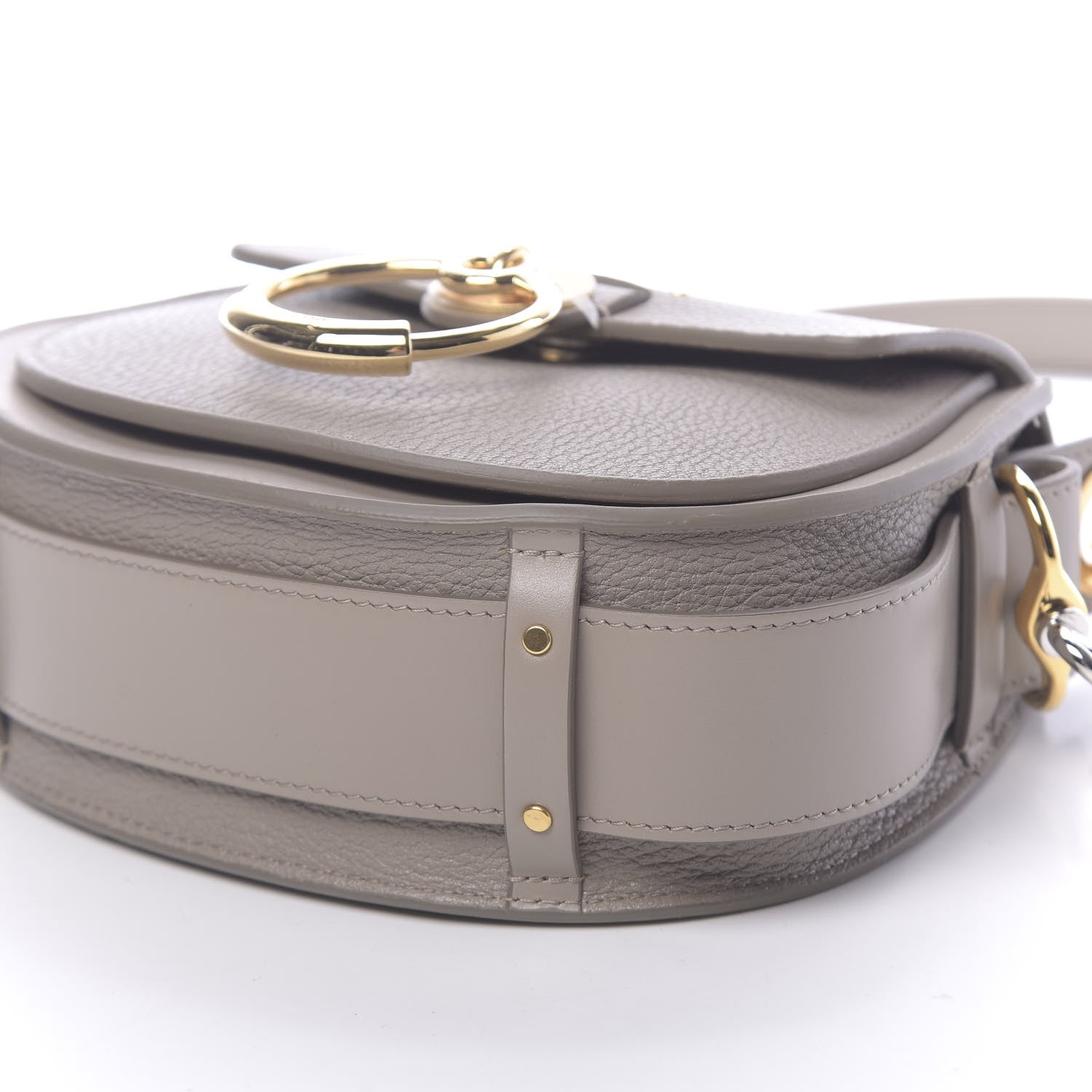 Chloe Calfskin Small Tess Bag Motty Grey 8 of 9