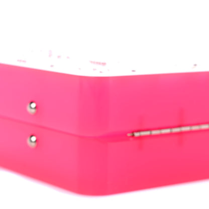 Chanel Plexiglass Strass Motherboard Minaudiere Clutch Pink 6 of 8
