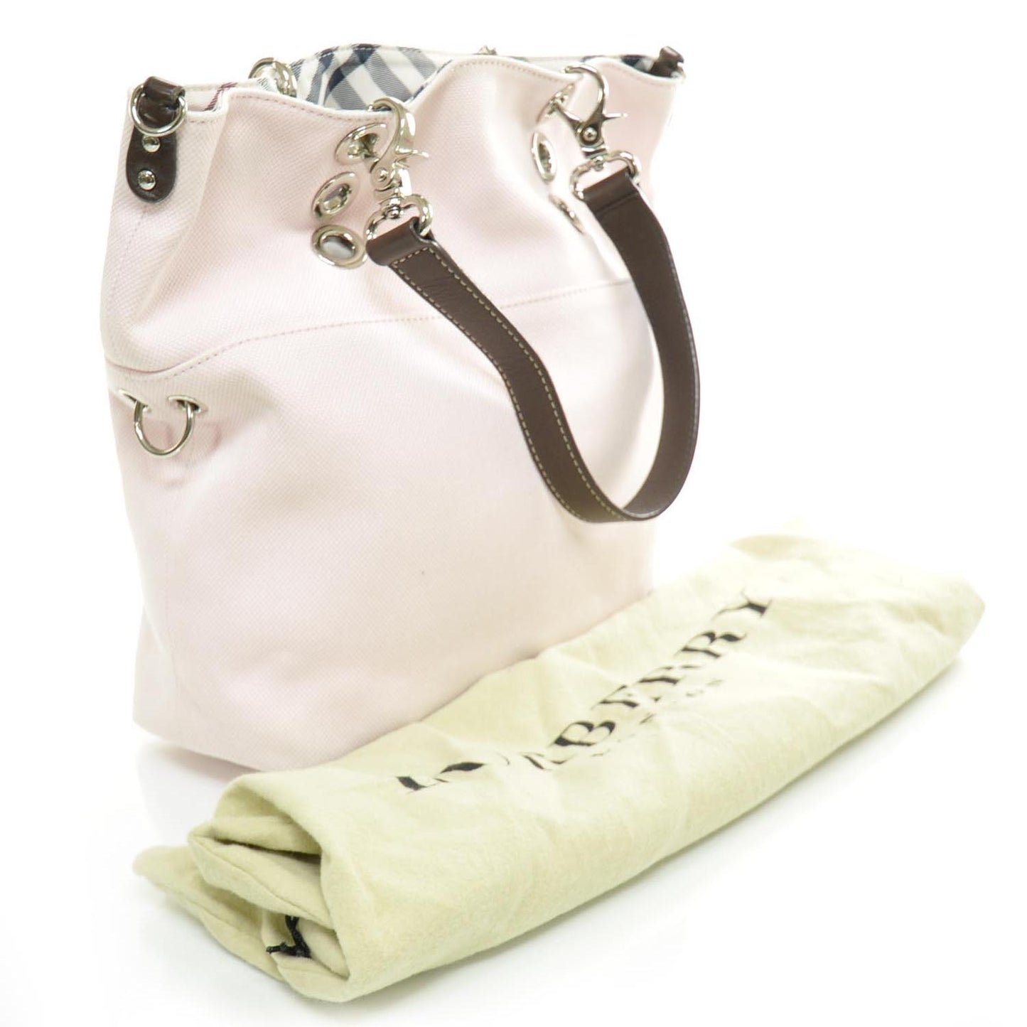 Canvas Large Tote Pink